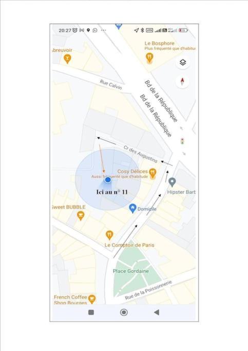 Studio Cosi Idealement Place Au Coeur De Ville Bourges Dış mekan fotoğraf